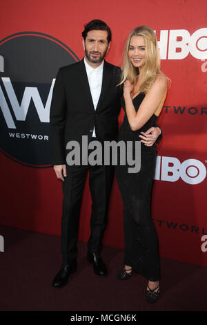 HOLLYWOOD, CA - APRIL 16: Fares Fares, Guest, at the season 2 premiere of HBO's Westworld at the Cinerama Dome in Hollywood, California on April 1r, 2018. Credit: Faye Sadou/MediaPunch Stock Photo