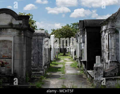 New Orleans Lafayette Cemetery Stock Photo