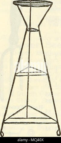 . Simplex Garden Label Wire Plant Stand Stock Photo - Alamy