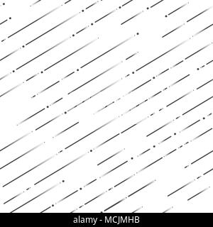 Seamless endless parallel diagonal overlapping pattern on white. Line seamless background. Vector Illustration Stock Vector