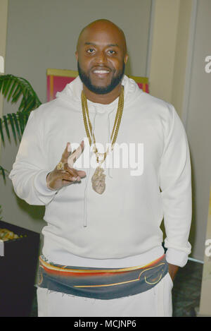 The 13th Annual Jazz in The Gardens FMAC: Film, Music, Art and Culture at the Kovens Center - Conference  Featuring: Rico Love Where: Miami, Florida, United States When: 15 Mar 2018 Credit: JLN Photography/WENN.com Stock Photo