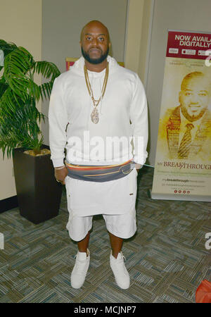 The 13th Annual Jazz in The Gardens FMAC: Film, Music, Art and Culture at the Kovens Center - Conference  Featuring: Rico Love Where: Miami, Florida, United States When: 15 Mar 2018 Credit: JLN Photography/WENN.com Stock Photo