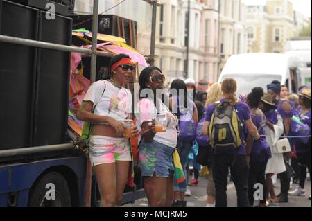 London's Notting Hill Carnival 2016 Stock Photo
