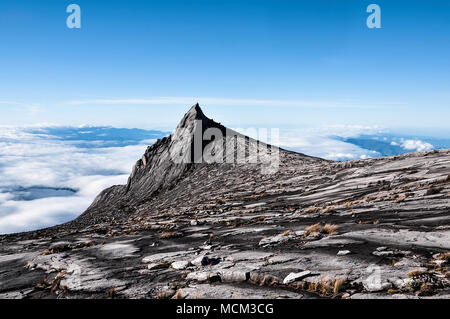 Low's Peak, the highest point of Mount Kinabalu, Sabah, Malaysia Stock Photo