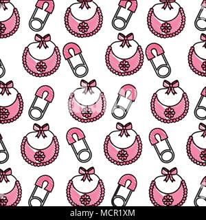 baby shower card Stock Vector