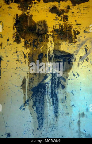Yellow black and blue Abstract background Stock Photo