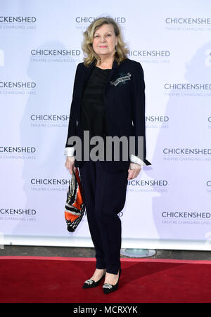 Ann Mitchell attending An Evening with Chickenshed at the ITV Studios at Southbank in London. Picture date: Tuesday April 17, 2018. Photo credit should read: Ian West/PA Wire Stock Photo