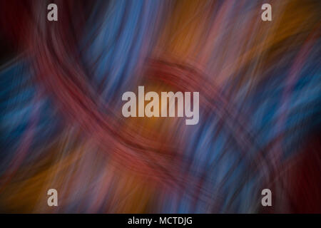 Strong, creative and colorful Light painting background created from few light exposures made a unique combination color and line. Stock Photo