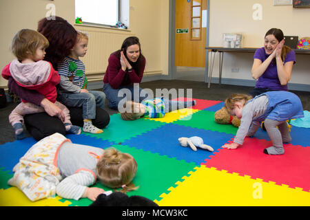 Playgroup, mother and baby group, UK Stock Photo