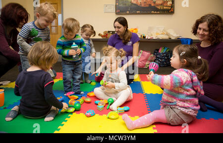 Playgroup, mother and baby group, UK Stock Photo