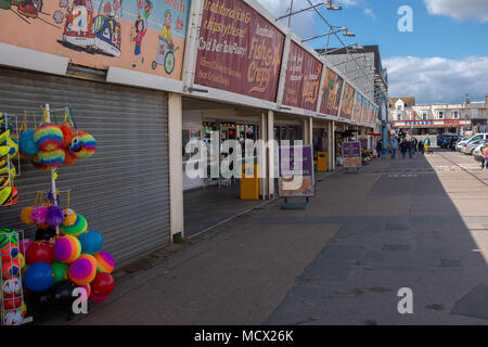 Seafront amusements at Skegness, UK Stock Photo