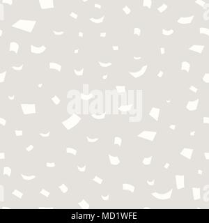 Vector pattern with flying, scattered notebook white paper, documents. Chaotic background illustration with falling office sheets Stock Vector