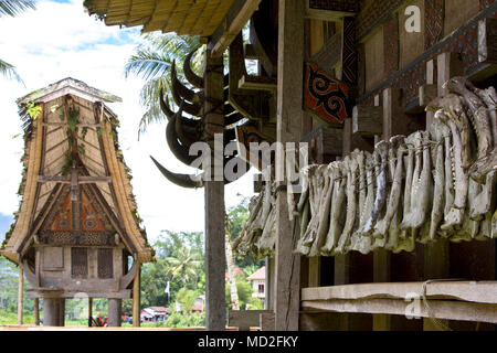 local wisdom in Tana Toraja, South Sulawesi, Indonesia Stock Photo