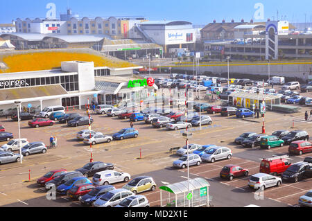 Asda supermarket, Brighton Marina, East Sussex, UK Stock Photo