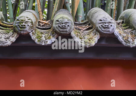 China, Sichuan province, Chengdu, Wuhou Temple Stock Photo