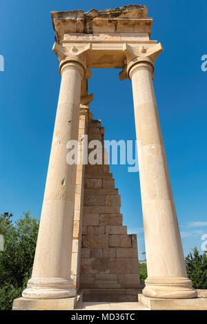 Ruins of the Sanctuary of Apollo Hylates, Limassol, Cyprus.