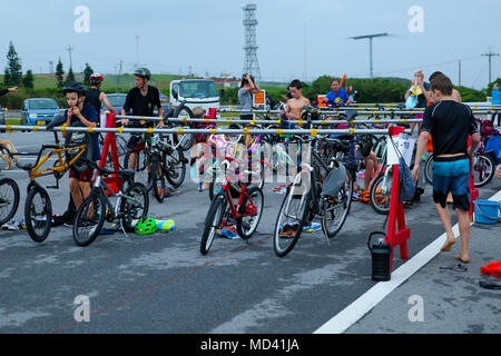 triathlon transition bike to run