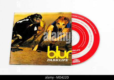 Blur Parklife CD Stock Photo