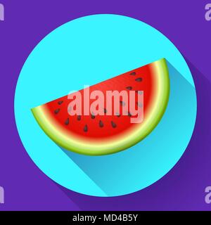 watermelon icon vector Stock Vector