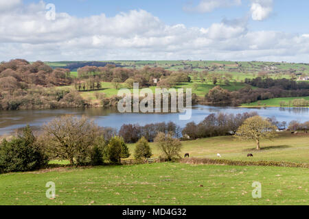 Rudyard lake in the county of Staffordshire, England, uk, gb Stock Photo
