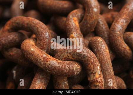 Rusty Chain Stock Photo