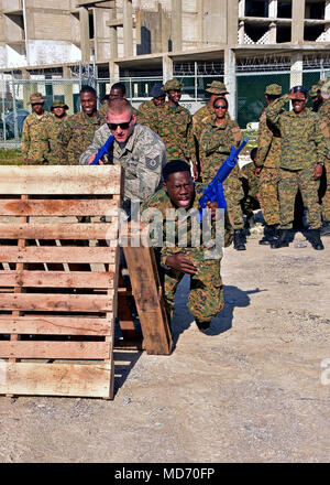 A member of the 143d Civil Engineering Squadron, Rhode Island Air ...
