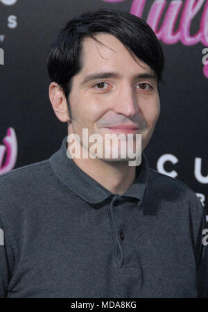 Los Angeles, USA. 18th Apr, 2018. Actor David Dastmalchian attends the premiere of Focus Features' 'Tully' at Regal LA Live Stadium 14 on April 18, 2018 in Los Angeles, California. Photo by Barry King/Alamy Live News Stock Photo
