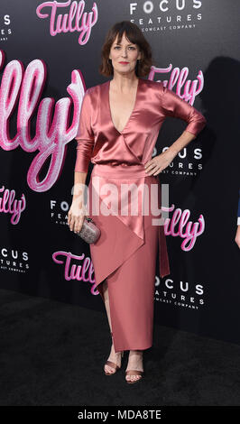 Rosemarie DeWitt arrives at the LA premiere of "The Conjuring" at the