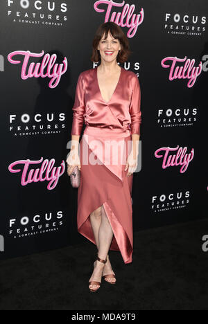 Los Angeles, Ca, USA. 18th Apr, 2018. Rosemarie DeWitt, at the Los Angeles Premiere of Tully at Regal Cinemas LA Live in Los Angeles, California on April 18, 2018. Credit: Faye Sadou/MediaPunch Credit: MediaPunch Inc/Alamy Live News Stock Photo