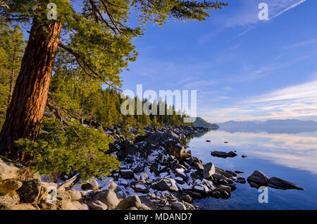 North Lake Tahoe in California Stock Photo