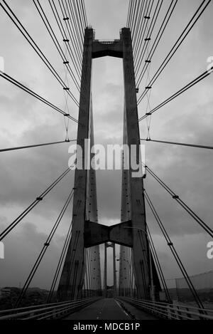 Crossing the Yobuko Big Bridge Stock Photo