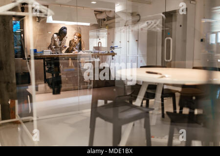 Designers working in modern office Stock Photo