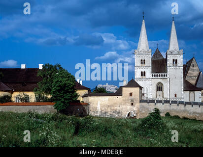 Spis Chapter and castle  in Slovakia Stock Photo