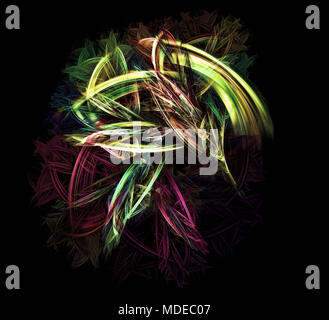 Modern sci fi type abstract background. Original art. Stock Photo