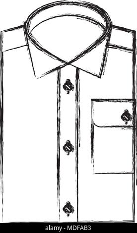 clothes men folded shirt fashion image Stock Vector Image & Art - Alamy
