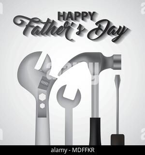 happy fathers day Stock Vector