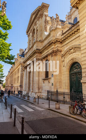 France, Ile de France, Paris, Sorbonne university Stock Photo