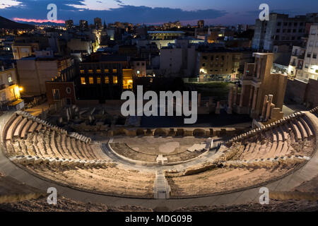 Cartagena, Region of Murcia, Spain. Roman Theatre of Cartagena. © ABEL F. ROS/Alamy Stock Stock Photo