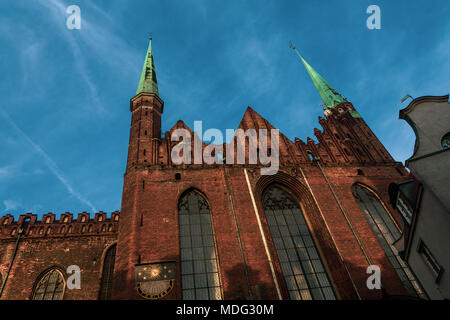 St. Mary's Church, Gdansk, Poland Stock Photo