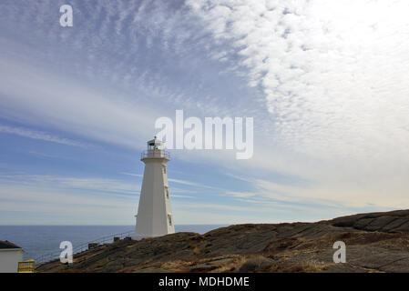 Cape Spear, the easternmost point in North America Stock Photo