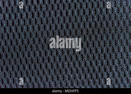 Dark car textile macro texture Stock Photo