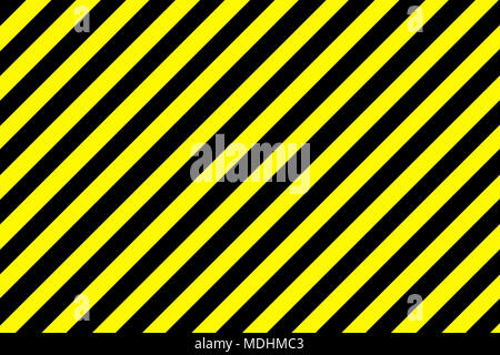Abstract Black and Yellow striped background Stock Photo