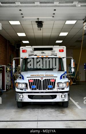 Rehoboth Beach fire department, Delaware, USA Stock Photo