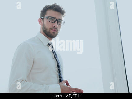 blurry photo of a successful businessman Stock Photo