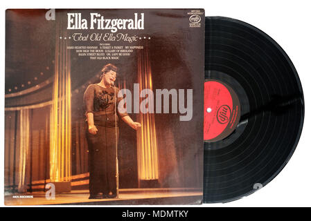 That Old Ella Magic album by Ella Fitzgerald Stock Photo