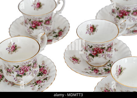 Bone china tea set royal hi-res stock photography and images - Alamy