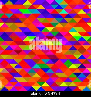 Mosaic triangles texture Stock Vector