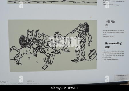 north korean concentration camp drawings