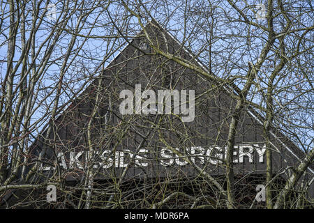 Lakeside surgery, Corby. Stock Photo