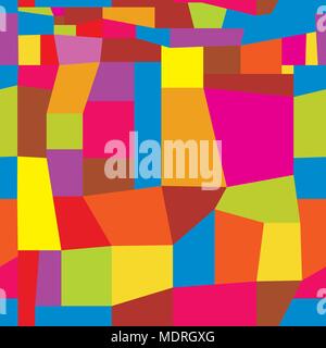Seamless repeating pattern similar to cloth flaps Stock Vector